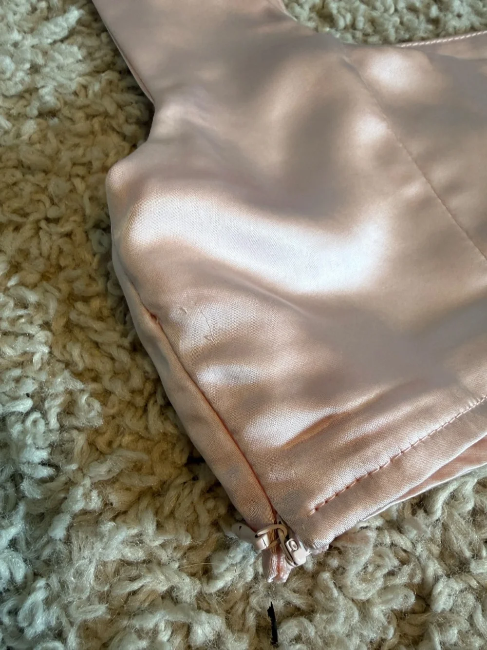 Princess Polly Huxley Satin Two Piece Set Dusty Pink Size 6